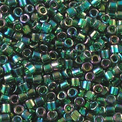 DBM0-0175, Miyuki 5.2g Transparent Dark Green AB