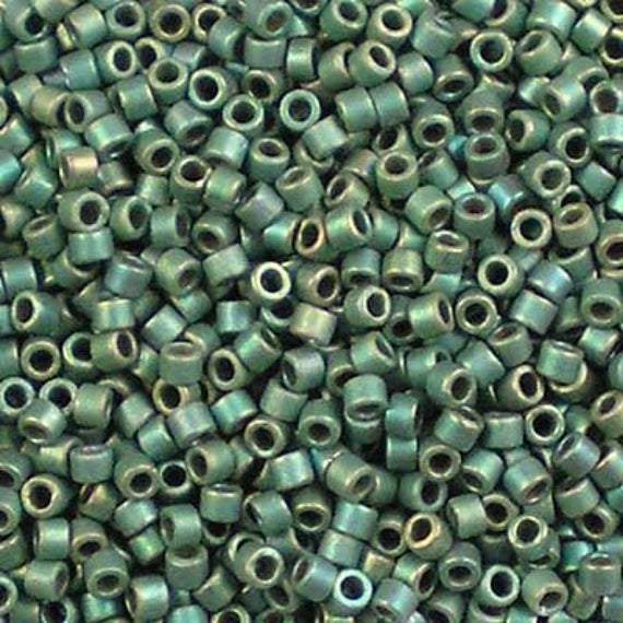 DBM0-0373, Miyuki 5.2g Matte Metallic Leaf Green
