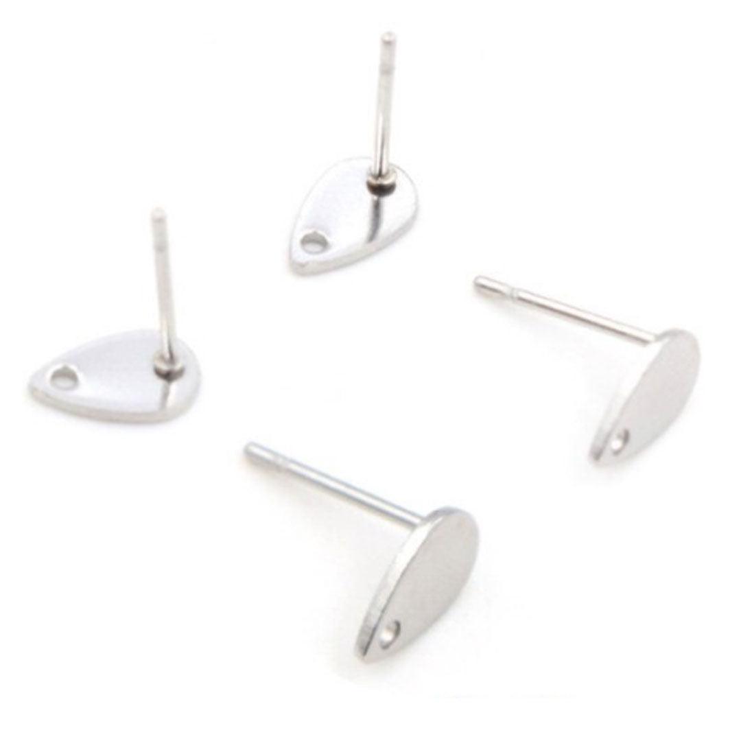 Earring Post SS - 5 Pr