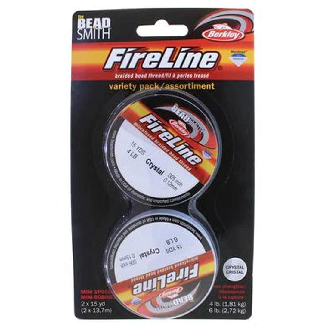 Fireline 2pk 4 & 6 lb 15 yds per spool
