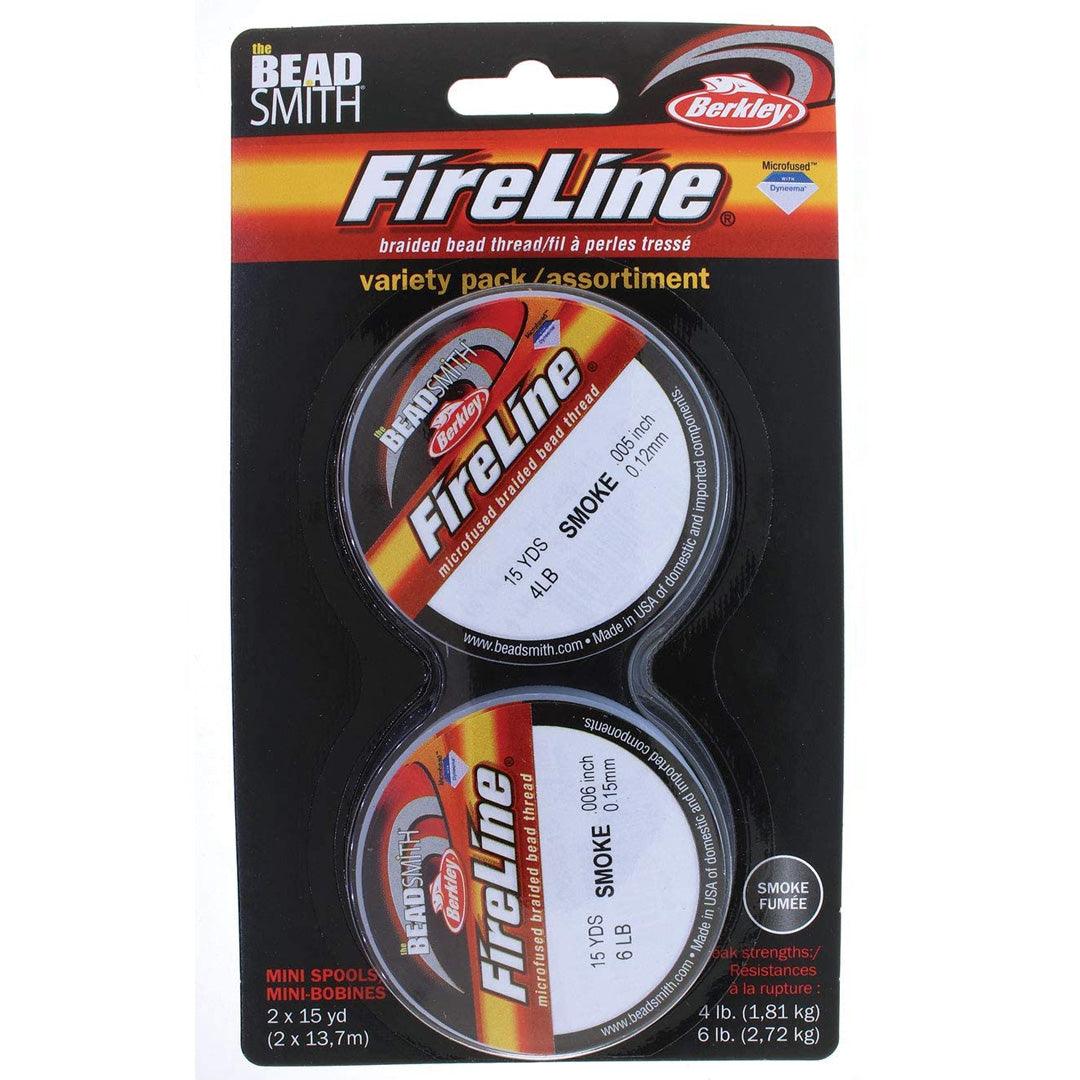 Fireline 2pk 4 & 6 lb 15 yds per spool