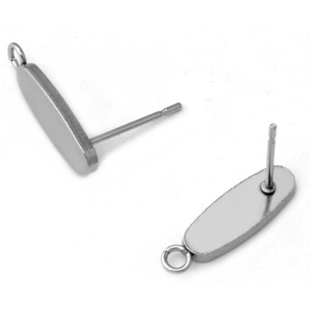 Earring Post SS - 5 Pr