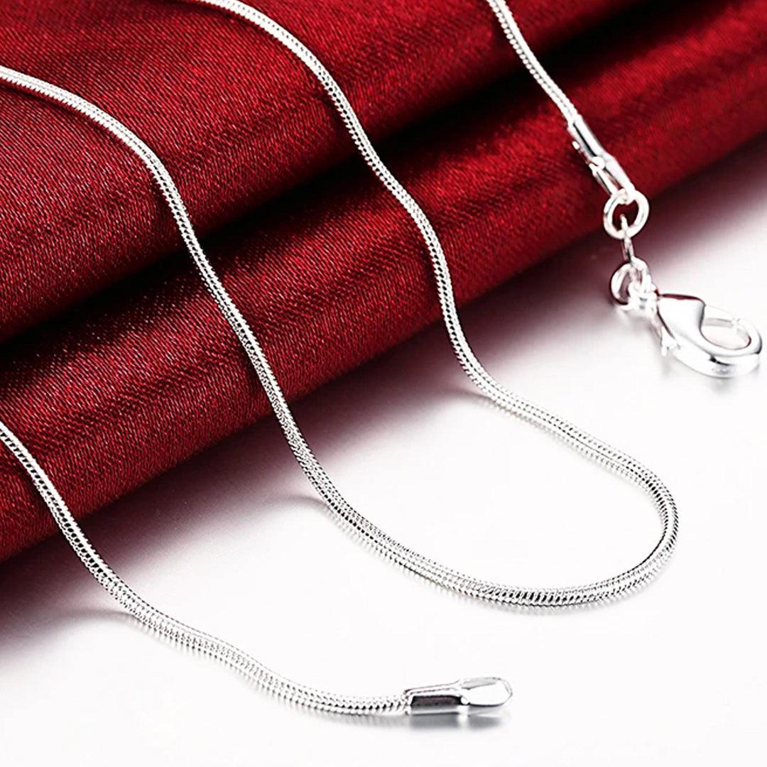 Necklace - 925 Plated - Snake - PoCo Inspired