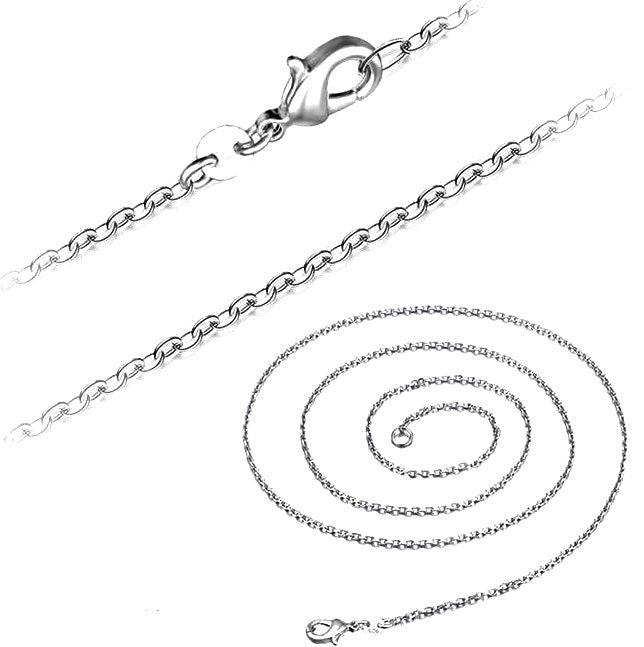 Necklace - 925 Plated, 18''