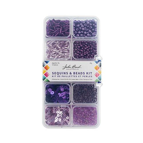 Sequins & Seed Bead Assortment Kit - 81g - PoCo Inspired