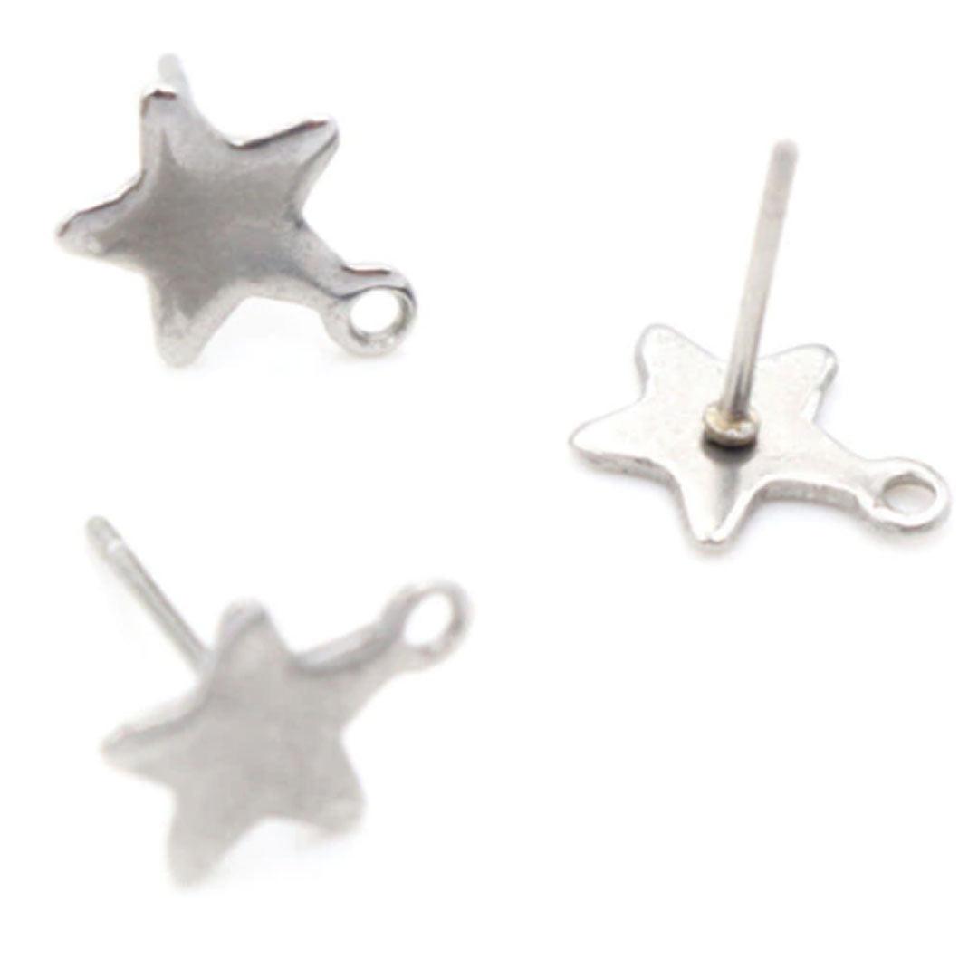 Earring Post SS - 5 Pr