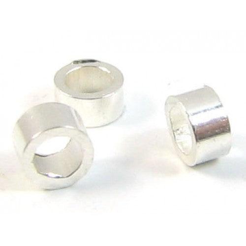 Crimp Tube, 925 Silver - 1pc