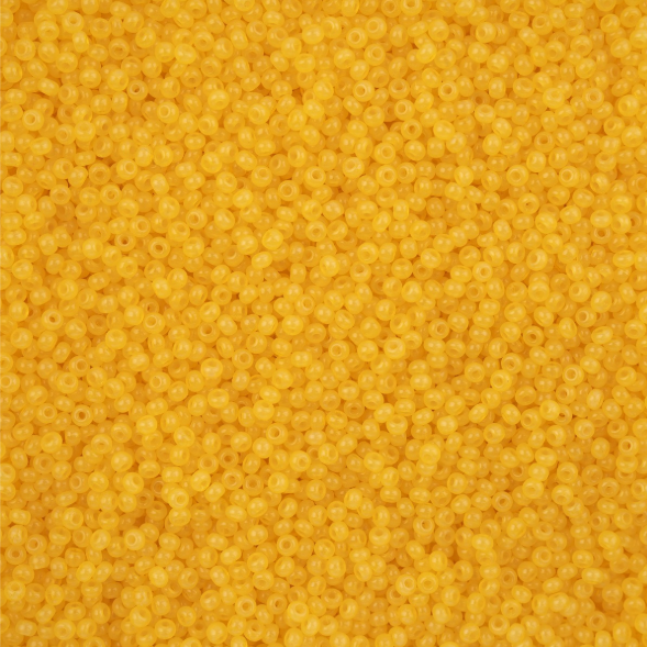 11-02681, Czech 22g Yellow Alabaster Solgel