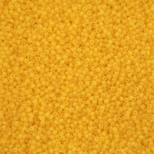 11-02681, Czech 22g Yellow Alabaster Solgel