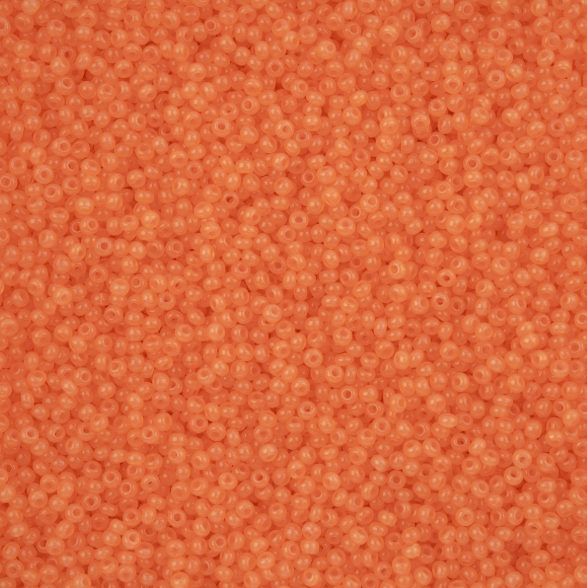 11-02684, Czech 22g Orange Alabaster Solgel