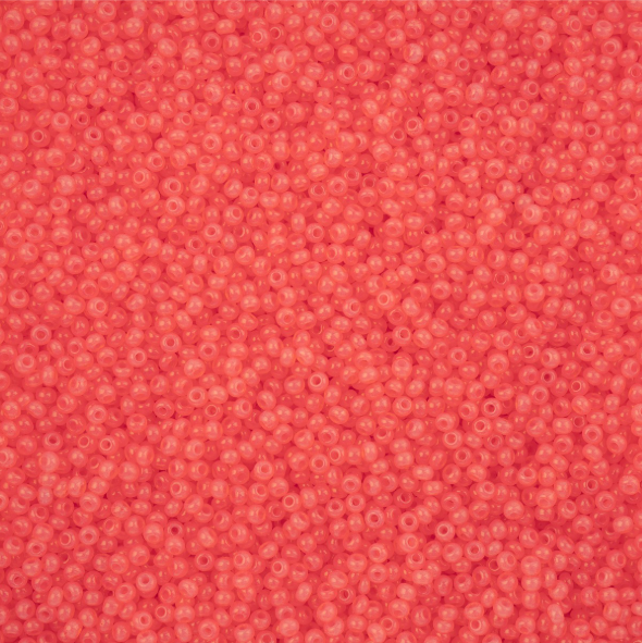 11-02691, Czech 22g Pink Alabaster Solgel