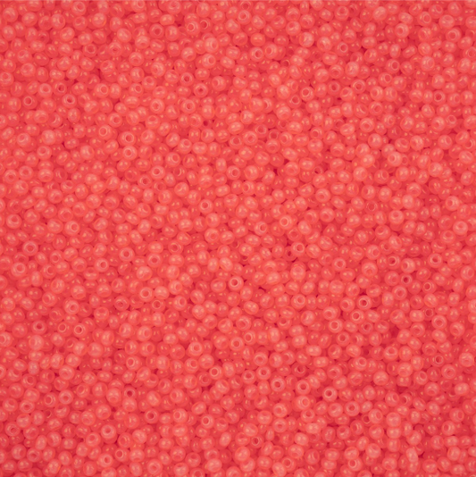 11-02691, Czech 22g Pink Alabaster Solgel