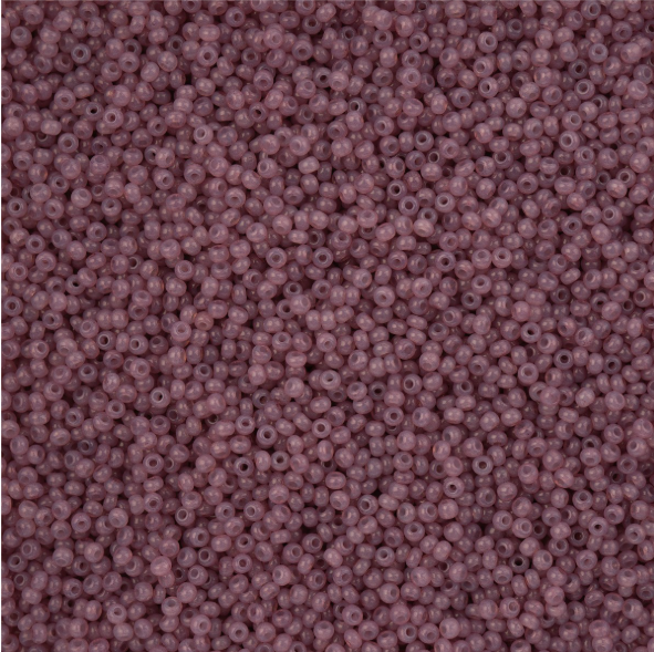 11-02695, Czech 22g Plum Alabaster Solgel