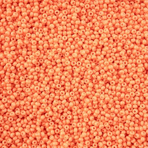 11-43235, Czech 22g Orange Chalk Dyed Solgel - PoCo Inspired