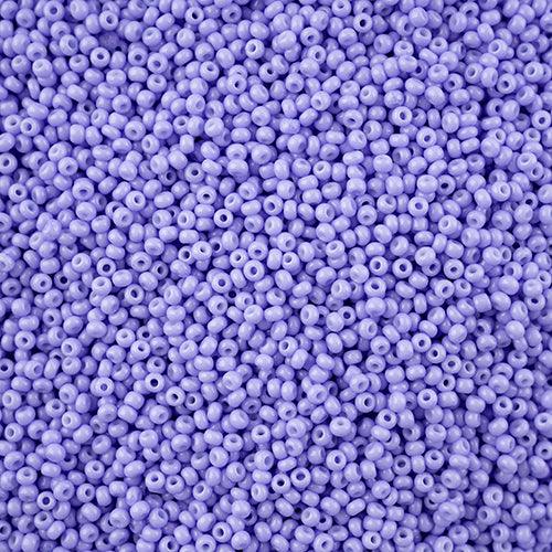 11-43243, Czech 22g Purple Chalk Dyed Solgel - PoCo Inspired