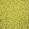 11-43248, Czech 22g Lt Green Chalk Dyed Solgel - PoCo Inspired