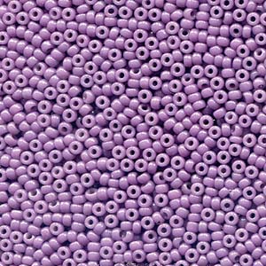 11-4489, Miyuki 22g Duracoat Op Dyed Purple
