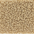 11-4691, Miyuki 22g Frost Opaque Glaze Rainbow Ivory
