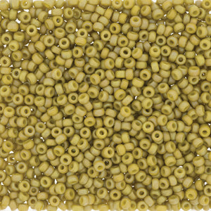 11-4693, Miyuki 11g Frost Opaque Glaze Rainbow Pistachio