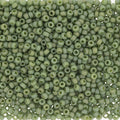 11-4698, Miyuki 11g Frost Opaque Glaze Rainbow Kiwi