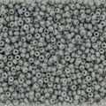 11-4705, Miyuki 11g Frost Opaque Glaze Rainbow Cadet Grey