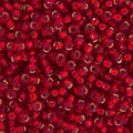 15-11, Miyuki 5.2g Silver Lined Ruby