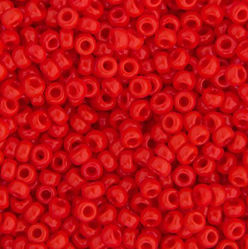 15-407, Miyuki 5.2g Op Vermillion Red