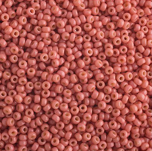 15-4464, Miyuki 5.2g Duracoat Op Dk Salmon Pink