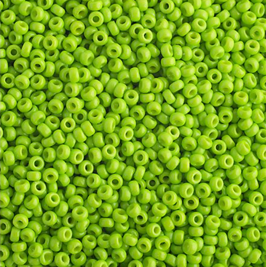 15-4471, Miyuki 5.2g Duracoat Op Bright Lime