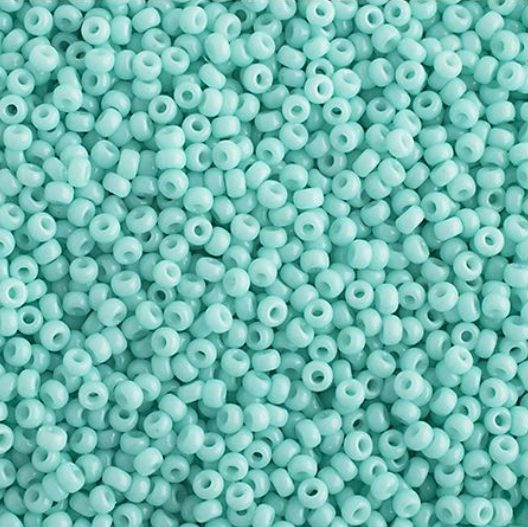15-4472, Miyuki 5.2g Duracoat Op Aquamarine