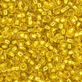 15-6, Miyuki 5.2g Silver Lined Yellow