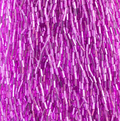 BU2-18228, #2 Bugle 22g Silver Lined Mauve Dyed