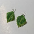 3D Beaded Leaf Earrings - In Store Workshop