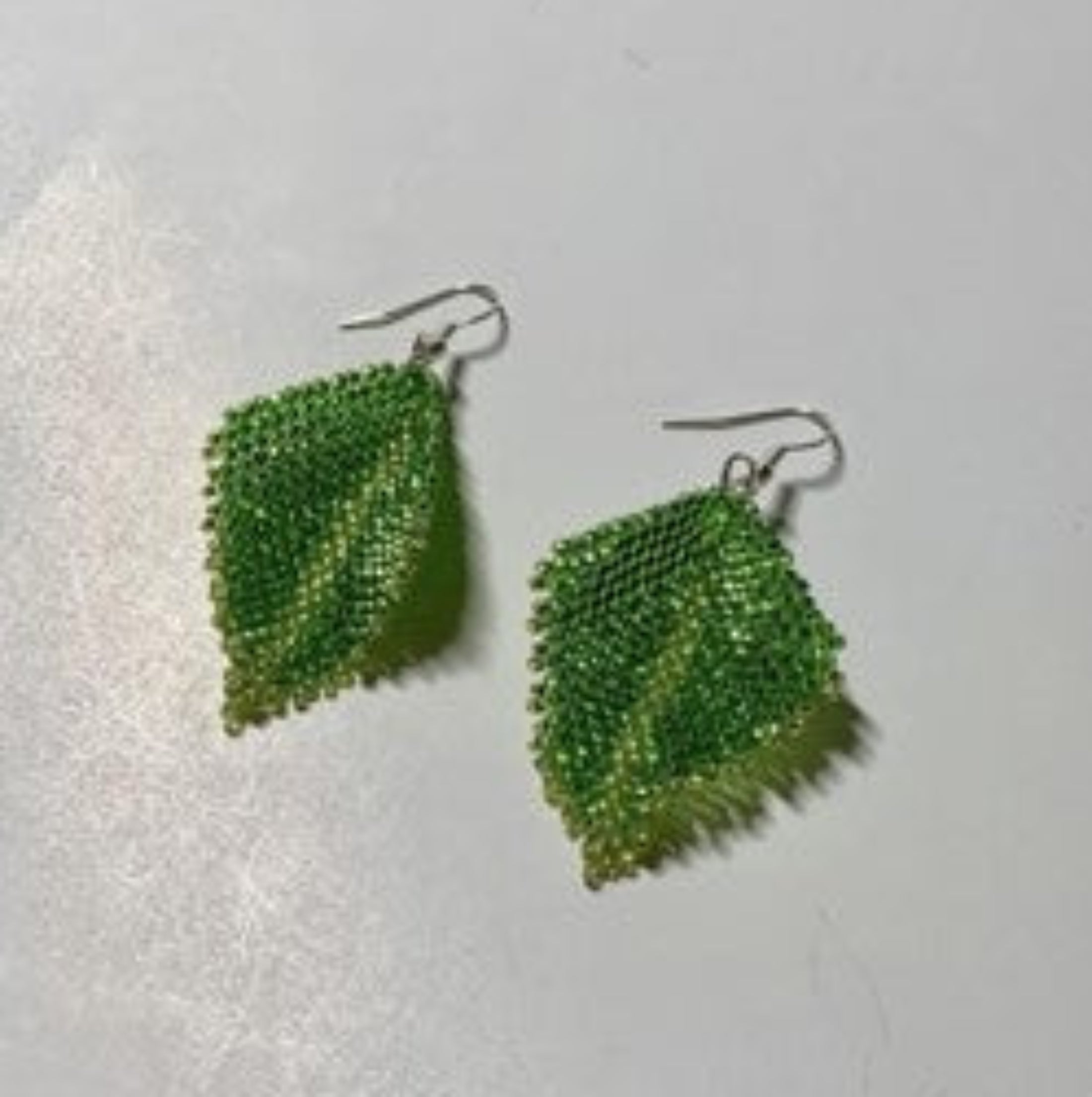 3D Beaded Leaf Earrings - In Store Workshop