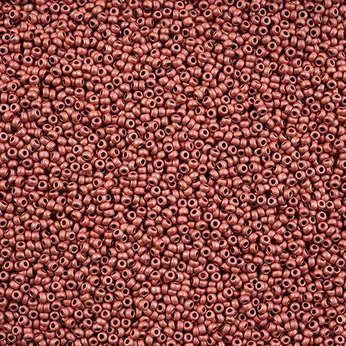 11-18598, Czech 22g Pink Flamingo Terra Matte Metallic