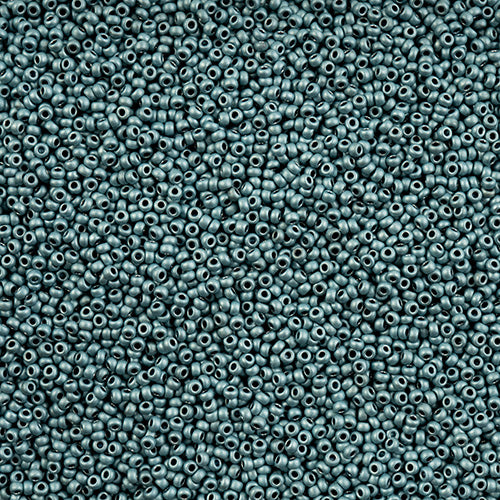 11-18536, Czech 22g Matte Metallic Blue Terra