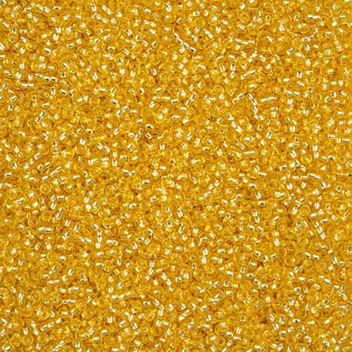 11-78681 Czech 22g Silver Lined Yellow SOLGEL