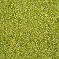 11-78653 Czech 22g Silver  Lined Light Green SOLGEL