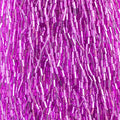 BU2-18277 , #2 Bugle 22g Silver Lined Fuchsia