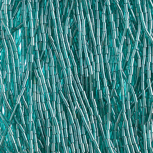 BU2-56710, #2 Bugle 22g Transparent Teal Luster