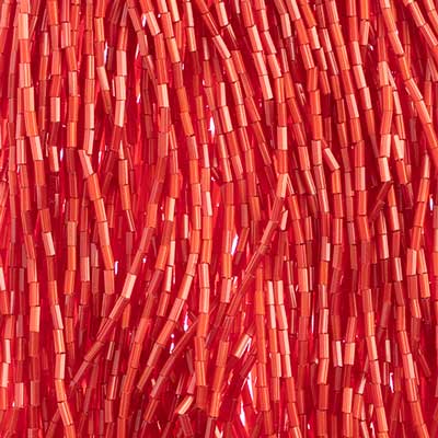 BU2-95081 , #2 Bugle 22g Red Satin