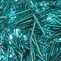 BU30-57710, 30mm Bugle 22g Silver Lined Teal