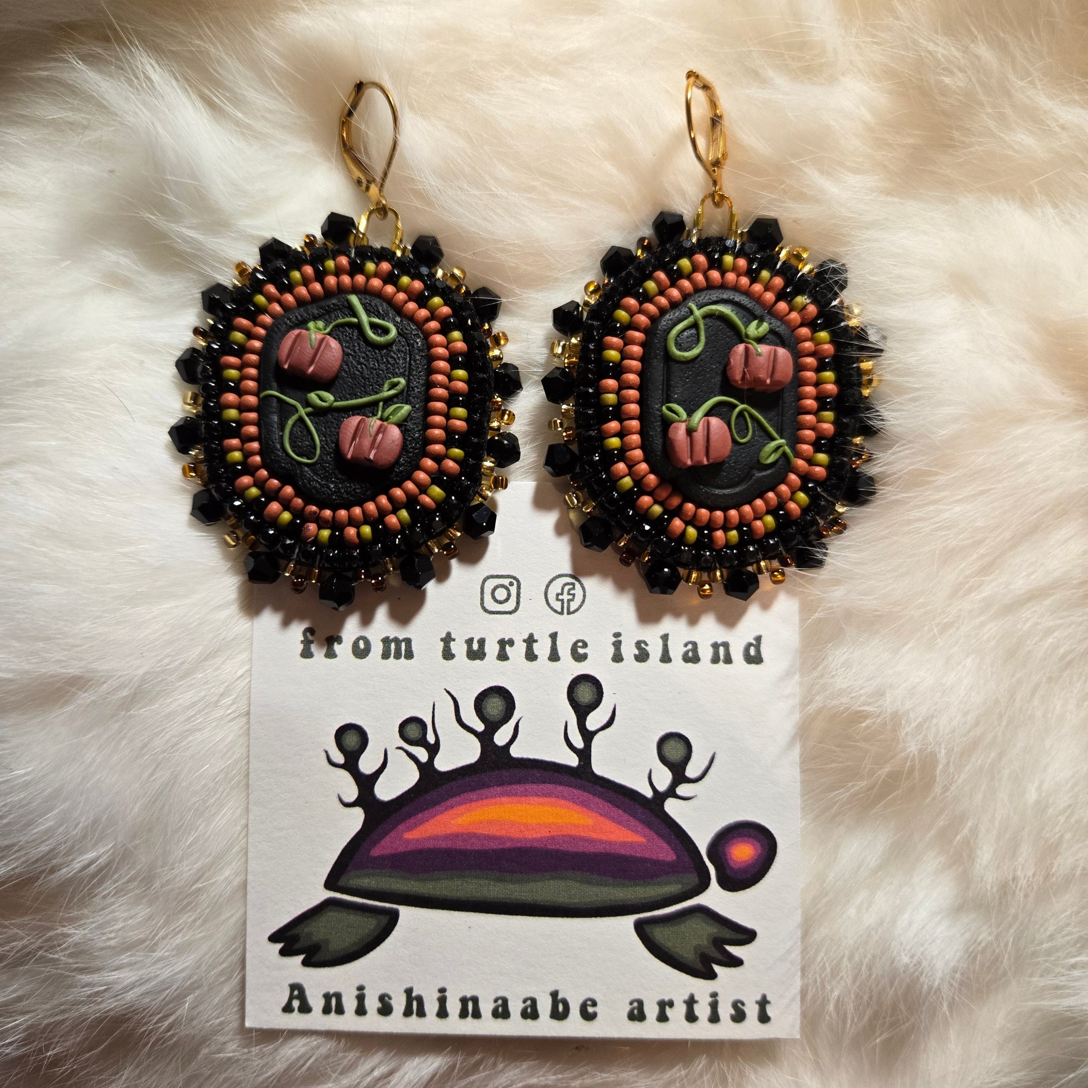 Beaded Earrings w/Clay Center - In Store Workshop