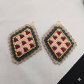 Brick Stitch Strawberry Beaded Earrings, In-Store Workshop