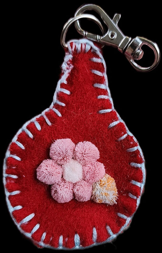 Workshop, Caribou Tufted Keychain
