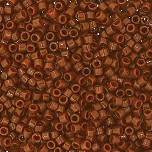 DB00-2142, Miyuki 5.2g Duracoat Opaque Cognac