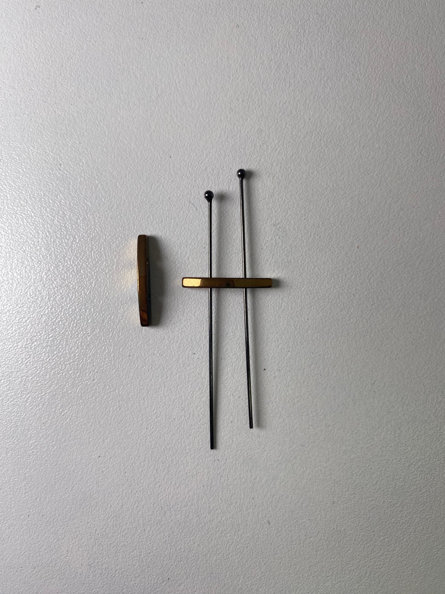 Hematite, Titanium Coated - Focal Bead