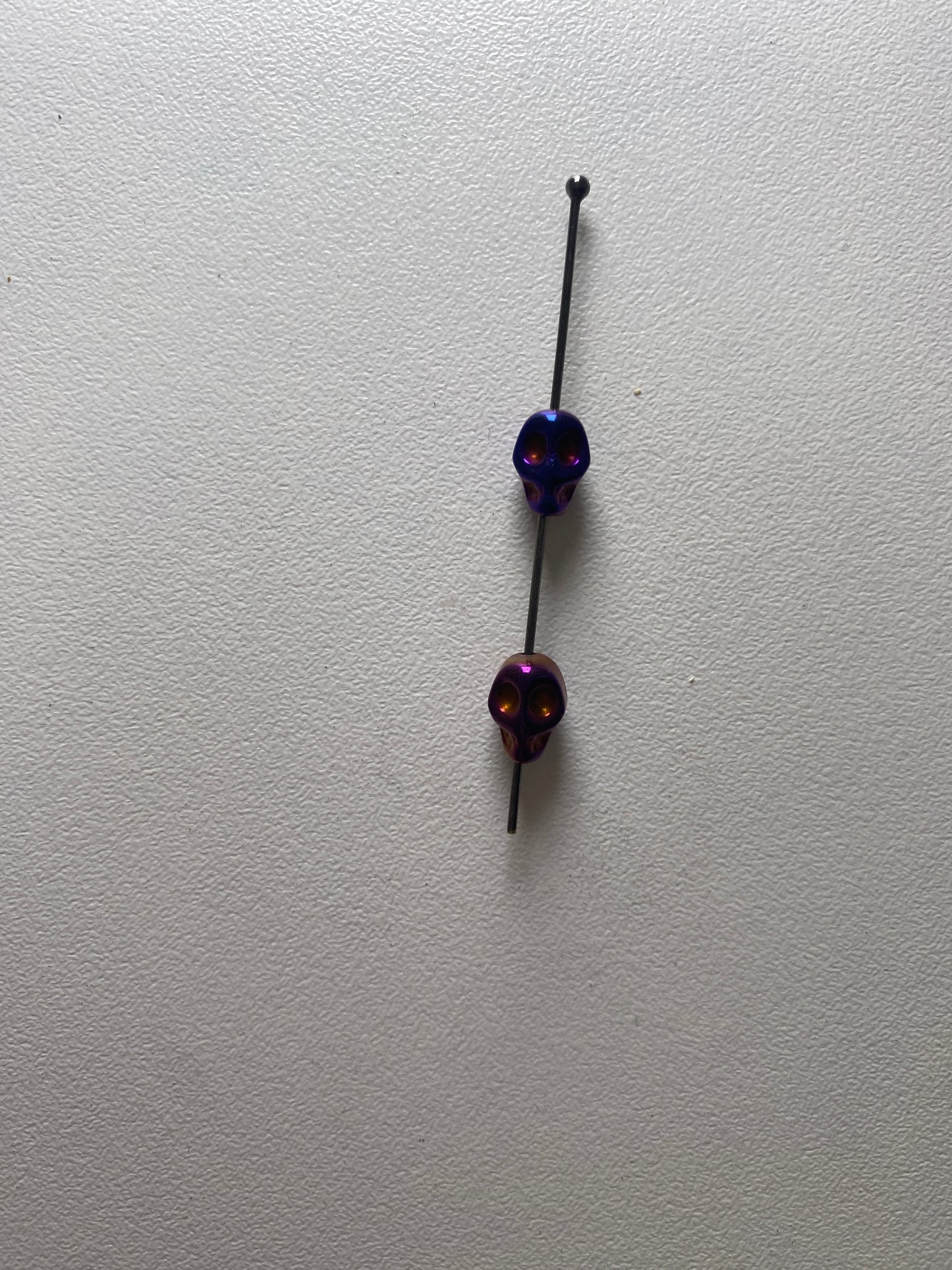 Hematite, Titanium Coated - Focal Bead
