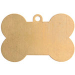 Metal Blank, Dog Bone - 40x26mm 24g