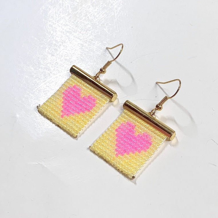 Mini Loom Beaded Earrings - In Store Workshop